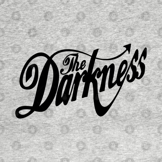 The Darkness Band Black Text by KAM Std